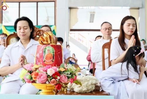 ภาพ No.162649:โครงการกฐินสามัคคีทั่วไทย 30,000 วัด บูชาธรรม 80 ปี หลวงพ่อธัมมชโย โดย คณะศิษยานุศิษย์วัดพระธรรมกาย ณ วัดกาหลง จ.สมุทรสาคร วันที่ 19 ตุลาคม พ.ศ. 2567