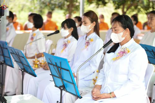 ภาพ No.87612:พิธีสวดพุทธมนต์วันละสังขาร คุณยายอาจารย์ มหารัตนอุบาสิกาจันทร์ ขนนกยูง และพิธีเทคอนกรีตฐานราก อาคาร 80 ปี หลวงพ่อธัมมชโย ณ ศูนย์ปฏิบัติธรรมวิหารแดง ต.เจริญธรรม อ.วิหารแดง จ.สระบุรี วันที่ 10 กันยายน พ.ศ. 2566