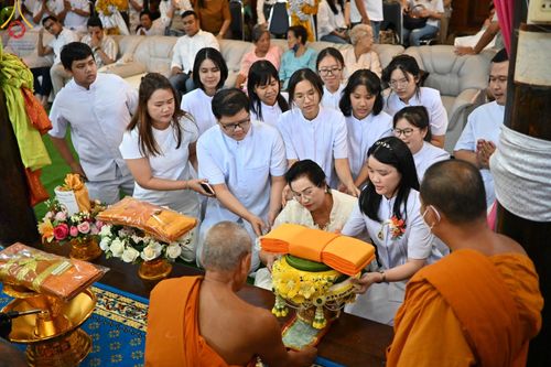 ภาพ No.97424:พิธีทอดกฐินสามัคคีทั่วไทย 5,000 วัด ณ วัดสุทธาวาส เพชรบุรี วันที่ 18 พฤศจิกายน พ.ศ. 2566