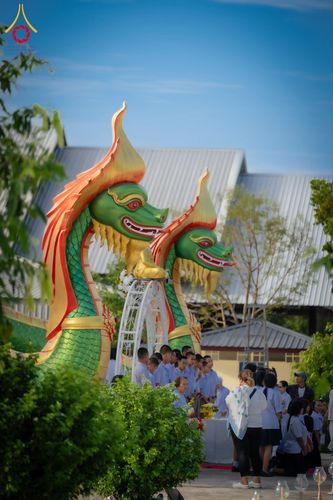 ภาพ No.210631:วันพฤหัสบดีที่ 13 มีนาคม พ.ศ. 2568  สมโภชพระประธานอุโบสถวัดป่าอุบลแก้ว จังหวัดอุบลราชธานี