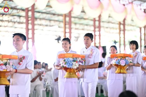 ภาพ No.162002:พิธีทอดผ้าป่า ในวันออกพรรษา ณ พุทธอุทยานนานาชาติ จังหวัดหนองคาย วันพฤหัสบดีที่ 17 ตุลาคม พ.ศ. 2567