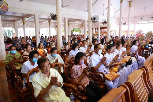พิธีทอดกฐินสามัคคีทั่วไทย 5,000 วัด ณ วัดป่างิ้ว อ.สามโคก จ.ปทุมธานี วันที่ 19 พฤศจิกายน พ.ศ. 2566