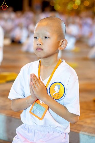 ภาพ No.214453:วันที่ 2 เมษายน พ.ศ.2568 นาคธรรมทายาท โครงการบรรพชาสามเณร ฟื้นฟูพระพุทธศาสนาทั่วไทย ปฎิบัติธรรม ณ วิหารคด 22 วัดพระธรรมกาย