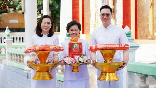 ภาพ No.172101:พิธีทอดกฐิน ณ วัดเทพากร เขตบางพลัด กรุงเทพมหานคร ในโครงการกฐินสามัคคีทั่วไทย 30,000 วัด บูชาธรรม 80 ปี หลวงพ่อธัมมชโย โดยคณะศิษยานุศิษย์วัดพระธรรมกาย วันที่ 27 ตุลาคม พ.ศ. 2567