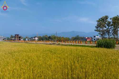 ภาพ No.132308:พิธีจุดโคมประทีปถวายเป็นพุทธบูชา ในโครงการบรรพชา 1,250 รูป ณ แดนประสูติ สวนลุมพินี ประเทศเนปาล วันที่ 17 มีนาคม พ.ศ. 2567