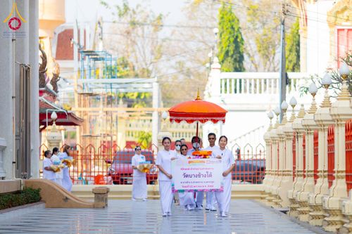 ภาพ No.199851:พิธีทอดผ้าป่าทำนุบำรุงศาสนสถาน ณ วัดบางช้างใต้ ตำบลบางช้าง อำเภอสามพราน จังหวัดนครปฐม ในโครงการธรรมยาตรา กตัญญูบูชา มหาปูชนียาจารย์ พระมงคลเทพมุนี(สด จนฺทสโร) พระผู้ปราบมาร อนุสรณ์สถาน 7 แห่ง ปีที่ 13 วันที่ 22 มกราคม พ.ศ. 2568