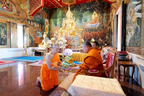 ภาพ No.124029:ผู้รักษาการแทนเจ้าอาวาสวัดมหาจุฬาลงกรณราชูทิศ เมตตาแต่งตั้งให้   “พระมหารณภพ โชติลาโภ” เจ้าอาวาสวัดพระธรรมกายลอนดอน ประเทศอังกฤษ ดำรงตำแหน่งฐานานุกรม ที่ “พระครูวินัยธร” ณ พระอุโบสถกลางน้ำ วัดมหาจุฬาลงกรณราชูทิศ