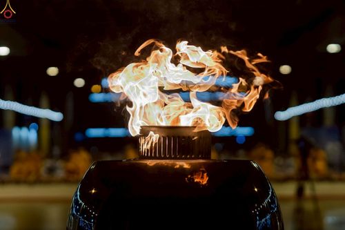 ภาพ No.244370:วันที่ 7 กันยายน พ.ศ. 2568 พิธีฉลองชัยสวดมนต์บทธัมมจักกัปปวัตตนสูตร 7,681,108,108 จบ ณ มหารัตนวิหารคด วัดพระธรรมกาย