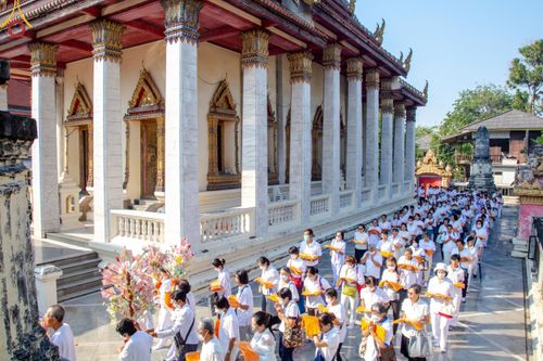 พิธีทอดผ้าป่าทำนุบำรุงศาสนสถาน ณ วัดภาวนาภิรตาราม แขวงบางขุนนนท์ เขตบางกอกน้อย จ.กรุงเทพมหานคร วันที่ 9 มกราคม พ.ศ. 2567