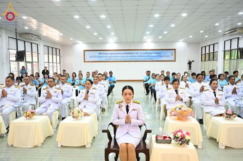 ภาพ No.57864:นายอำเภอคลองหลวง นำพสกนิกรร่วมพิธีเจริญพระพุทธมนต์ ถวายเป็นพระราชกุศล เนื่องในโอกาสวันคล้ายวันประสูติ สมเด็จพระเจ้าลูกยาเธอ เจ้าฟ้าทีปังกรรัศมีโชติฯ ณ วัดพระธรรมกาย วันจันทร์ที่ 29 เมษายน พ.ศ. 2567