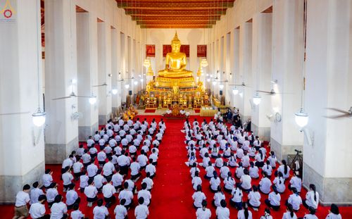 ภาพ No.289033:วันพุธที่ 17 ธันวาคม พ.ศ.2568 กิจกรรมเยาวชนไทยรวมใจทำความดี "เด็กดีมหานคร ต้นแบบด้านศีลธรรม" แข่งขันสอบตอบปัญหาศีลธรรมในพระพุทธศาสนา ครั้งที่ 7 และวันรวมพลังเด็กดี V-Star ประจำปี 2568 ณ วัดมหาธาตุยุวราชรังสฤษฎิ์ราชวรมหาวิหาร กรุงเทพมหานคร