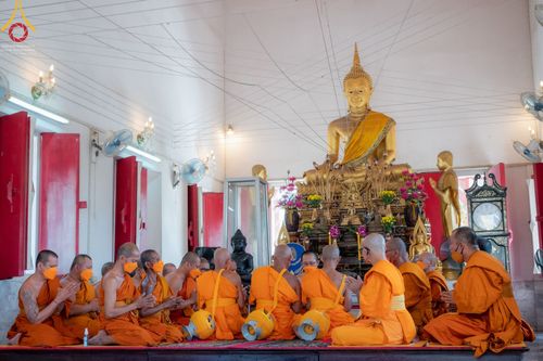 ภาพ No.66576:พิธีอุปสมบทวัดเขาชีธรรมนิมิต อ.ศรีราชา จ.ชลบุรี รับบุญจัดงานโดยสำนักพัฒนาเยาวชนโลก เมื่อวันที่ 7 ธันวาคม พ.ศ. 2565