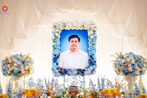 ภาพ No.90615:พิธีบำเพ็ญกุศลสวดพระอภิธรรม อุบาสกถาวร พรหมถาวร (อุบาสกผู้ปั้นพระ) วันอาทิตย์ที่ 15 ตุลาคม พ.ศ. 2566 ณ ห้องแก้วสารพัดนึก 1 สภาธรรมกายสากล วัดพระธรรมกาย จ.ปทุมธานี