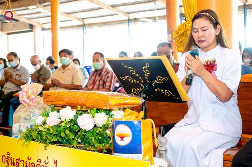 ภาพ No.63804:พิธีทอดกฐินสามัคคีทั่วไทย 5,000 วัด โดยคณะศิษยานุศิษย์วัดพระธรรมกาย น้อมบูชาธรรม 78 ปี หลวงพ่อธัมมชโย วันที่ 5 พฤศจิกายน พ.ศ. 2565 ณ วัดโพธิ์นางเทรา อ.เมือง จ.สุพรรณบุรี