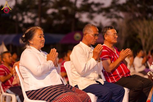 ภาพ No.309079:วันศุกร์ที่ 6 กุมภาพันธ์ พ.ศ.2569 พิธีจุดประทีปโคมลาน ปล่อยโคมลอยถวายเป็นพุทธบูชา  ณ ลานธรรมเจดีย์วัดทุ่งเจริญธรรม อ.อมก๋อย จ.เชียงใหม่