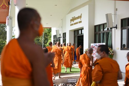 ภาพ No.65083:พิธีถวายสังฆทานแด่ คณะสงฆ์ 150 วัด จังหวัดสระบุรี ณ ศูนย์ปฎิบัติธรรมสระบุรี ต.นายาว อ.พระพุทธบาท จ.สระบุรี  วันอังคาร ที่ 1 พฤศจิกายน พ.ศ.2565