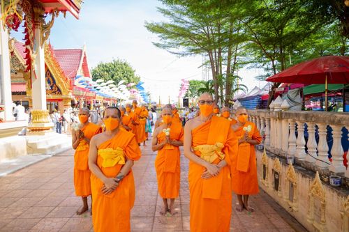 ภาพ No.66843:พิธีอุปสมบทวัดบางเดื่อ เขตบางขุนเทียน กรุงเทพมหานคร รับบุญจัดงานโดยสำนักกัลยาณมิตรสากล กองนครหลวง 11 เมื่อวันที่ 7 ธันวาคม พ.ศ. 2565