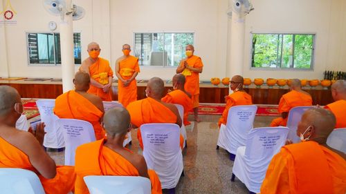 ภาพ No.66258:พิธีอุปสมบทวัดแพรก อ.บางกรวย จังหวัดนนทบุรี รับบุญจัดงานโดยสำนักต่างประเทศ เมื่อวันที่ 7 ธันวาคม พ.ศ. 2565