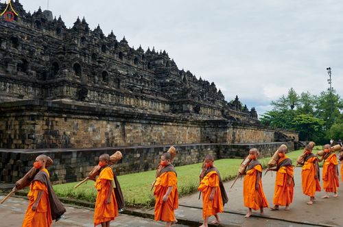 ภาพ No.68433:ธรรมยาตรา ณ มหาเจดีย์บรมพุทโธ ประเทศอินโดนีเซีย วันที่ 24 ธันวาคม พ.ศ. 2565