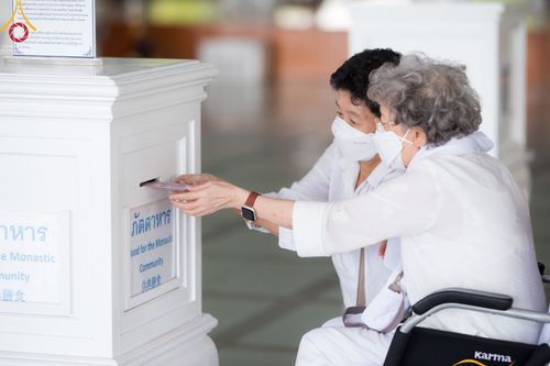 ภาพ No.68122:พิธีบุพเปตพลี ครั้งที่ 131 เพื่ออุทิศบุญกุศลแด่บรรพบุรุษผู้ล่วงลับ วันที่ 22 ธันวาคม พ.ศ. 2565 ณ วัดพระธรรมกาย