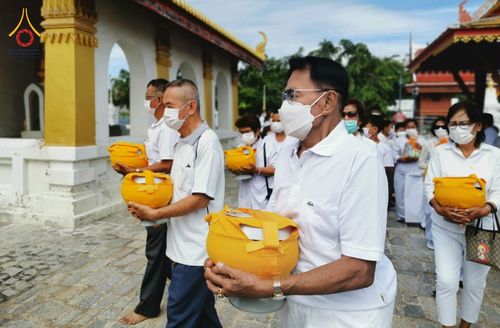 ภาพ No.67682:พิธีอุปสมบทวัดเดิมบาง อ.เดิมบางนางบวช จ.สุพรรณบุรี รับบุญจัดงานโดย  สำนักพระปริยัติธรรม เมื่อวันที่ 7 ธันวาคม พ.ศ. 2565