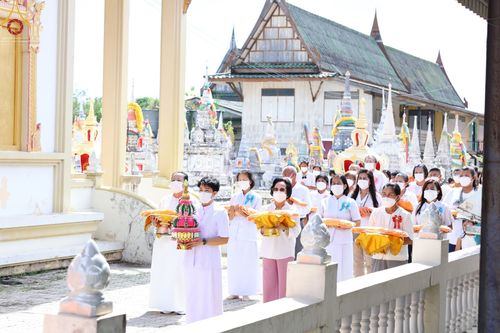 ภาพ No.66796:พิธีอุปสมบท วัดแจ่มราษฎร์ศรัทธาธรรม(วัดสีล้ง) จ.สมุทรปราการ  รับบุญจัดงานโดย สำนักกัลยาณมิตร ภาคนครหลวง 6 เมื่อวันที่ 7 ธันวาคม พ.ศ. 2565