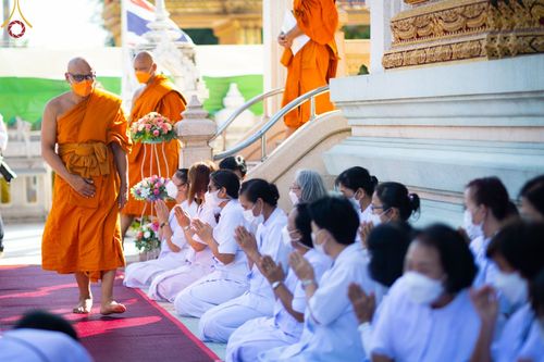 ภาพ No.66950:พิธีอุปสมบท วัดบางโฉลงใน จ.สมุทรปราการ รับบุญจัดงานโดย สำนักกัลยาณมิตรสากล เมื่อวันที่ 7 ธันวาคม พ.ศ. 2565