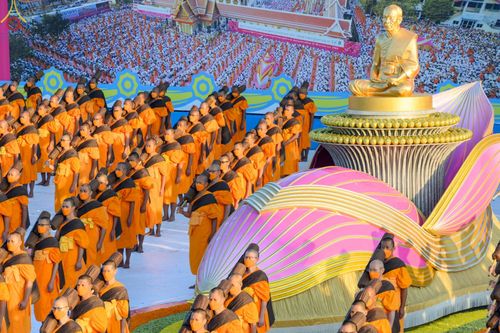 ภาพ No.72693:พุทธบุตรธรรมยาตรา ปฏิบัติธรรมและบันทึกภาพประวัติศาสตร์ ในโครงการธรรมยาตรากตัญญูบูชา มหาปูชนียาจารย์ พระมงคลเทพมุนี(สด จนฺทสโร) พระผู้ปราบมาร อนุสรณ์สถาน 7 แห่ง ปีที่ 11 ณ วัดสองพี่น้อง อ.สองพี่น้อง จ.สุพรรณบุรี วันที่ 15 มกราคม พ.ศ. 2566