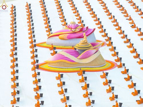 ภาพ No.74247:พุทธบุตรธรรมยาตรา ปฏิบัติธรรมและบันทึกภาพประวัติศาสตร์ ในโครงการธรรมยาตรากตัญญูบูชา มหาปูชนียาจารย์ พระมงคลเทพมุนี(สด จนฺทสโร) พระผู้ปราบมาร อนุสรณ์สถาน 7 แห่ง ปีที่ 11 ณ อนุสรณ์สถานบางปลา อ.บางเลน จ.นครปฐม วันที่ 23 มกราคม พ.ศ. 2566