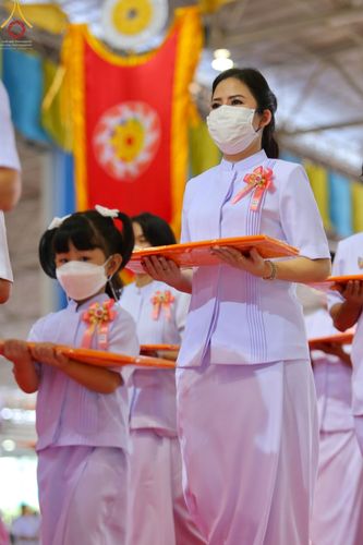 ภาพ No.65293:พิธีทอดผ้าป่า ในวันอาทิตย์ต้นเดือนที่ 4 ธันวาคม พ.ศ. 2565 ณ วัดพระธรรมกาย จ.ปทุมธานี