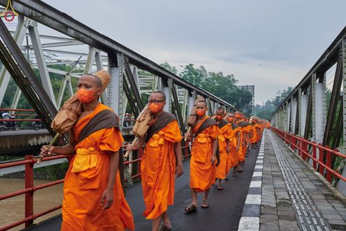 ภาพ No.68470:ธรรมยาตรา ณ มหาเจดีย์บรมพุทโธ ประเทศอินโดนีเซีย วันที่ 24 ธันวาคม พ.ศ. 2565