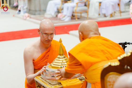 ภาพ No.329688:วันที่ 16 พฤษภาคม พ.ศ.2569 พิธีประดิษฐานพระประธาน และบรรจุพระบรมสารีริกธาตุ เนเธอร์เเลนด์