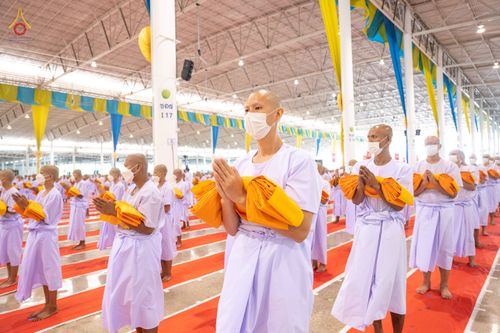 ภาพ No.79870:พิธีขอบรรพชา , พิธีคล้องอังสะ พิธีขอสรณคมน์และศีล , พิธีขอนิสสัย ในโครงการบรรพชาสามเณรฟื้นฟูพระพุทธศาสนาทั่วไทย วันเสาร์ที่ 8 เมษายน พ.ศ.2566
