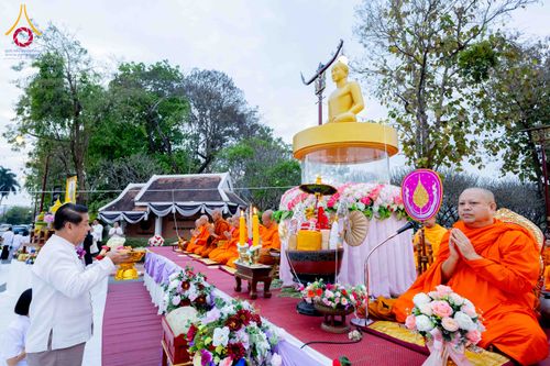 ภาพ No.310810:วันอาทิตย์ที่ 22 กุมภาพันธ์ พ.ศ. 2569 พิธีตักบาตรเเด่คณะพระภิกษุสงฆ์ 1,111 รูป จังหวัดน่าน หนึ่งในโครงการตักบาตรพระ 2,000,000 รูป 77 จังหวัดทั่วไทย ในวาระอันเป็นมงคลยิ่ง ครบรอบ 744 ปี นครน่าน สืบสานศรัทธา ทำบุญใหญ่ของเมืองน่าน ณ ข่วงเมือง วัดภูมินทร์ อำเ