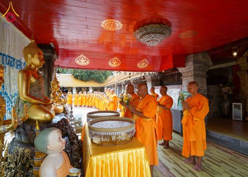ภาพ No.329192:วันเสาร์ที่ 16 พฤษภาคม พ.ศ.2569 ธรรมยาตรา เดินดูดวงขึ้นดอยฉลองแชมป์บาลี วัดบ้านขุน อำเภอฮอด จังหวัดเชียงใหม่