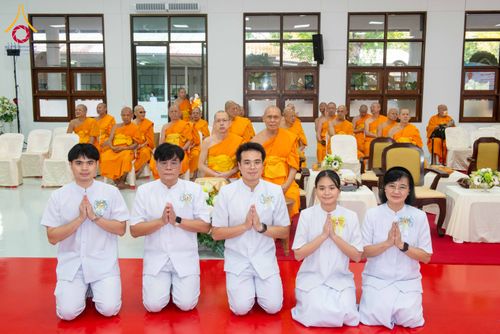 ภาพ No.314884:วันอาทิตย์ที่ 22 มีนาคม พ.ศ. 2569 พิธีบำเพ็ญกุศล คุณพ่อณรงค์ จินตมากุล  สิริอายุ 99 ปี 11 เดือน โยมบิดา พระครูปลัดรัตนวีรวัฒน์ (รังสฤษดิ์ อิทฺธิจินตโก) ที่ปรึกษาเจ้าคณะจังหวัดปทุมธานี เจ้าอาวาสวัดพระธรรมกาย  ณ ห้องปลูกศรัทธา 2 วัดพระธรรมกาย ปทุมธานี