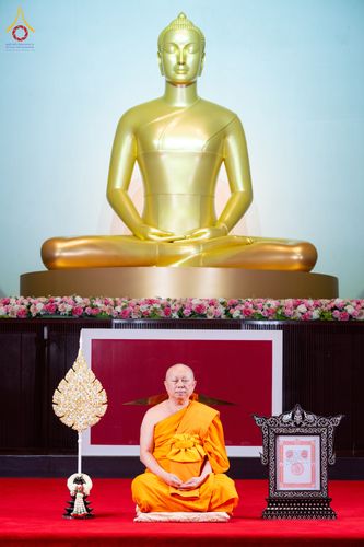 ภาพ No.332403:วันเสาร์ที่ 6 มิถุนายน พ.ศ.2569 พิธีต้อนรับสัญญาบัตร พัดยศ พระราชภาวนาวชิรวิเทศ วิ. ณ อุโบสถพระไตรปิฏก วัดพระธรรมกาย