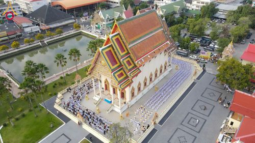 ภาพ No.278534:วันอาทิตย์ที่ 14 ธันวาคม พ.ศ.2568  พิธีเวียนประทักษิณ พิธีวันทาสีมาพระประธาน โครงการบวชบูชาธรรมมหาปูชนียาจารย์ ของศูนย์ปฏิบัติธรรมบุรีรัมย์ ณ วัดกลาง พระอารามหลวง จังหวัดบุรีรัมย์
