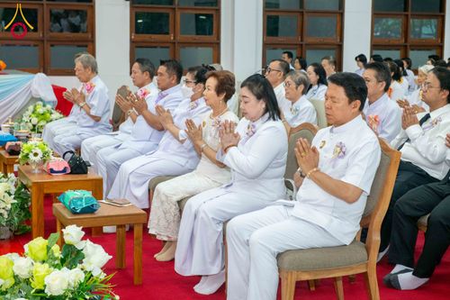 ภาพ No.314721:วันเสาร์ที่ 21 มีนาคม พ.ศ. 2569 พิธีบำเพ็ญกุศล คุณพ่อณรงค์ จินตมากุล  สิริอายุ 99 ปี 11 เดือน โยมบิดา พระครูปลัดรัตนวีรวัฒน์ (รังสฤษดิ์ อิทฺธิจินตโก) ที่ปรึกษาเจ้าคณะจังหวัดปทุมธานี เจ้าอาวาสวัดพระธรรมกาย  ณ ห้องปลูกศรัทธา 2 วัดพระธรรมกาย ปทุมธานี