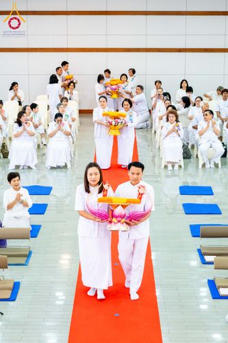 ภาพ No.278404:วันพุธที่ 10 ธันวาคม พ.ศ.2568  พิธีทอดผ้าป่าเพื่อสนับสนุนโครงการตักบาตรพระ 10,000 รูป เมืองกาญจนบุรี ณ อาคารปลูกศรัทธา วัดพระธรรมกาย