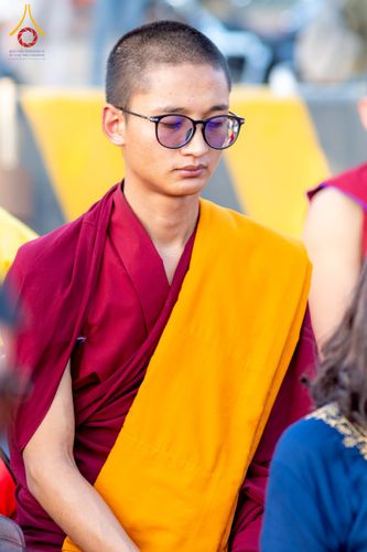 ภาพ No.213001:วันที่ 14 - 15 มีนาคม พ.ศ. 2568 คณะสงฆ์และสามเณรเดินธรรมยาตรา ในโครงการบวชสามเณรเนปาล 500 รูป ไปยังสถานที่รอบมายาเทวีและลุมพินีเกรด ณ ลุมพินี ประเทศเนปาล