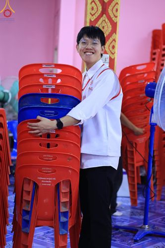 ภาพ No.117053:V.16 เป็นทีม การเตรียมงาน เก็บงาน การรับบุญของเจ้าหน้าที่หน่วยงานต่างๆ เพื่อโครงการธรรมยาตรา กตัญญูบูชามหาปูชนียาจารย์ พระมงคลเทพมุนี (สด จนฺทสโร) พระผู้ปราบมาร อนุสรณ์สถาน 7 แห่ง ปีที่ 12 ระหว่างวันที่ 2 - 31 มกราคม พ.ศ. 2567