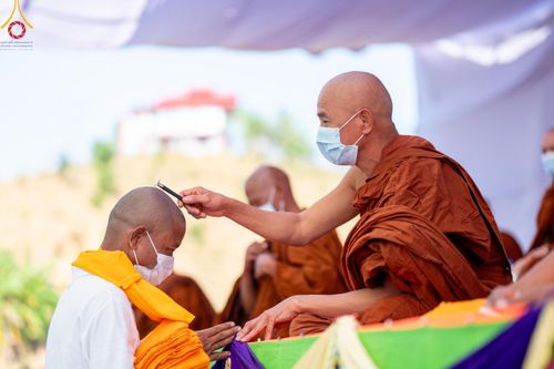 ภาพ No.130379:Photo Story ปฐมบรรพชาชาวพุทธมาร์มา Episode 3/5 วันที่ 9 กุมภาพันธ์ พ.ศ. 2567 ในโครงการบรรพชาสามเณร ครั้งแรกของชาวพุทธมาร์มา บังกลาเทศ ณ วัดธัมจักร อรัญกุฏิ เมืองรัมการ์ คาร์กาชารี บังกลาเทศ