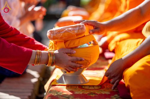 ภาพ No.130567:พิธีบรรพชาธรรมทายาท ในโครงการบรรพชา 1,250 รูป ณ แดนประสูติ สวนลุมพินี ประเทศเนปาล วันที่ 9 มีนาคม พ.ศ. 2567