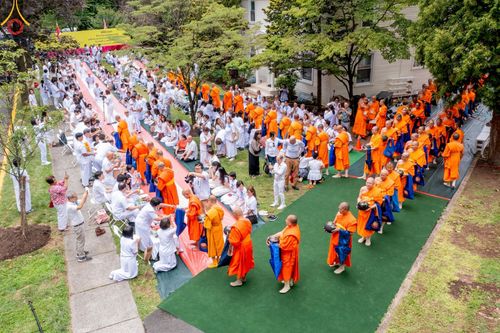 ภาพ No.144810:พิธีประดิษฐานลูกนิมิตมหาสมบัติ ผูกสีมาสถาปนาอุโบสถ บูชาธรรม ๘๐ ปี หลวงพ่อธัมมชโย วันอาทิตย์ที่ ๓๐ มิถุนายน พ.ศ. ๒๕๖๗ วัดพระธรรมกายนิวเจอร์ซี ประเทศสหรัฐอเมริกา