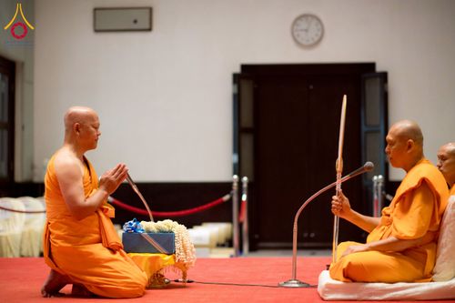 ภาพ No.223673:วันที่ 11 พฤษภาคม พ.ศ. 2568 พิธีบรรพชาของอุบาสก พิสิทธิ์ หมื่นแกล้ว  ณ วัดพระธรรมกาย