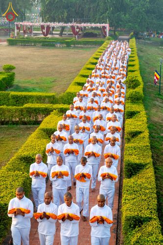 ภาพ No.210085:วันอังคารที่ 4 มีนาคม พ.ศ. 2568 พิธีบรรพชาสามเณรเนปาล 500 รูป ณ ลุมพินี ประเทศเนปาล