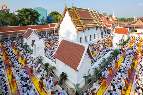 ภาพ No.113206:พิธีต้อนรับพระธรรมยาตรา ปีที่ 12 วันที่ 15 มกราคม พ.ศ. 2567 ณ วัดโบสถ์บน จ.นนทบุรี