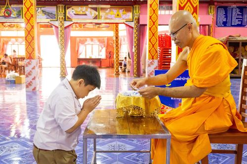 ภาพ No.203615:พิธีทอดผ้าป่าทำนุบำรุงศาสนสถาน ณ วัดตะเคียน ตำบลบางคูเวียง อำเภอบางกรวย จังหวัดนนทบุรี ในโครงการธรรมยาตรา กตัญญูบูชา มหาปูชนียาจารย์ พระมงคลเทพมุนี(สด จนฺทสโร) พระผู้ปราบมาร อนุสรณ์สถาน 7 แห่ง ปีที่ 13 วันที่ 29 มกราคม พ.ศ. 2568