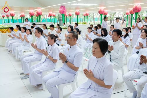 ภาพ No.308995:วันอาทิตย์ที่ 8 กุมภาพันธ์ พ.ศ. 2569  พิธีต้อนรับพระบัญชาสมเด็จพระสังฆราช แต่งตั้ง  “พระครูปลัดรัตนวีรวัฒน์” (รังสฤษดิ์ อิทฺธิจินฺตโก) เจ้าอาวาสวัดพระธรรมกาย ให้ดำรงตำแหน่ง “ที่ปรึกษาเจ้าคณะจังหวัดปทุมธานี”